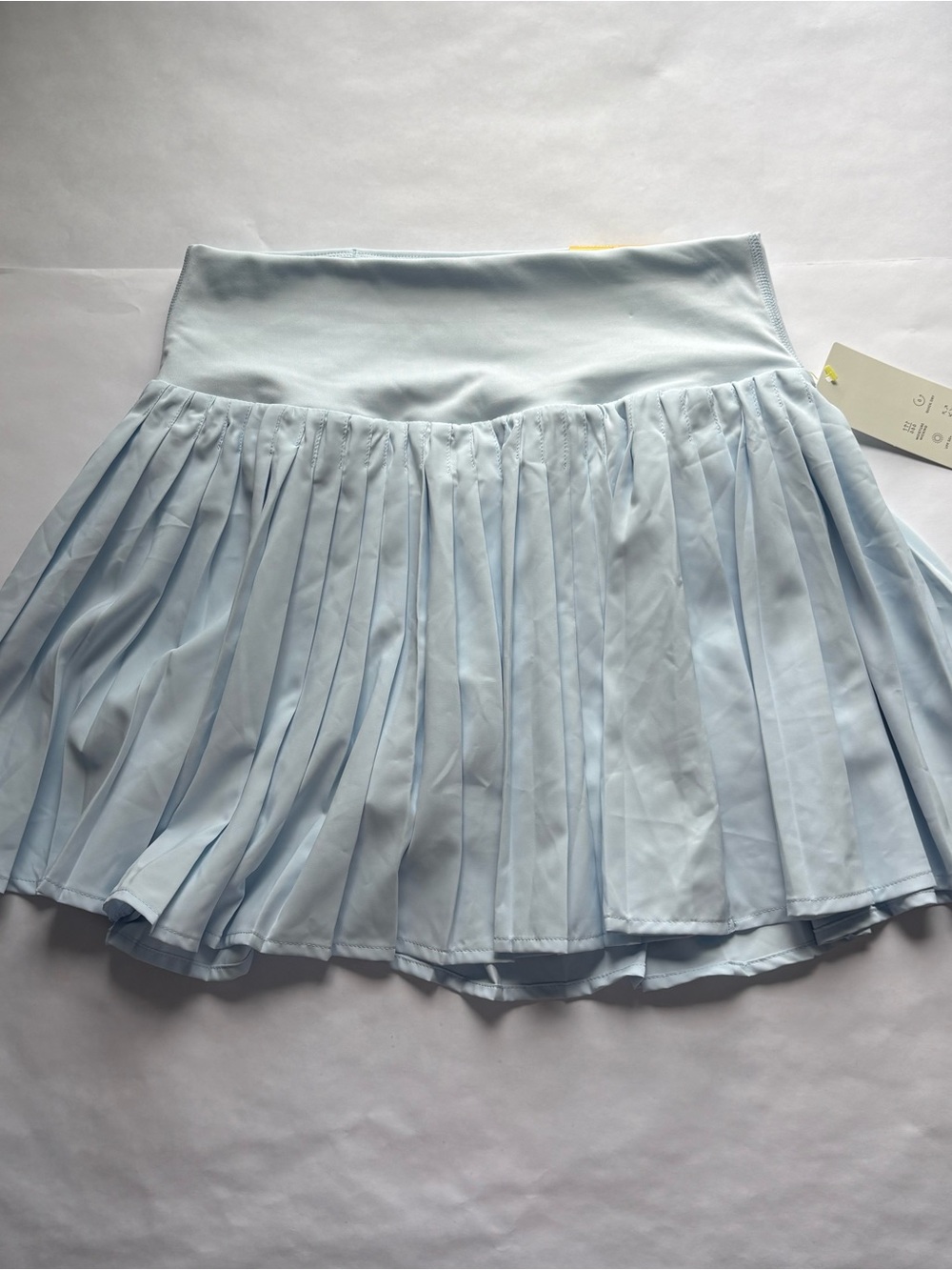 All In Motion Light Blue Pleated Skort